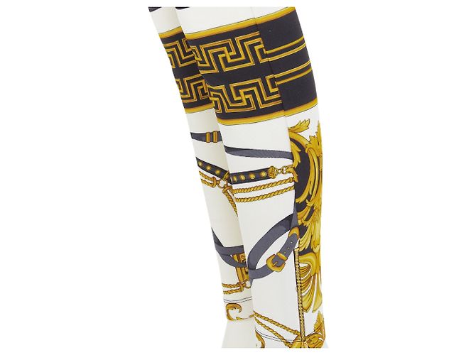 Pantalones leggings de arnés barroco Rodeo Barocco de Versace - vista 8