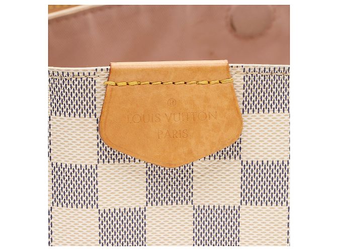 Louis Vuitton Damier Azur Graceful MM Hobo Blu - vista 8