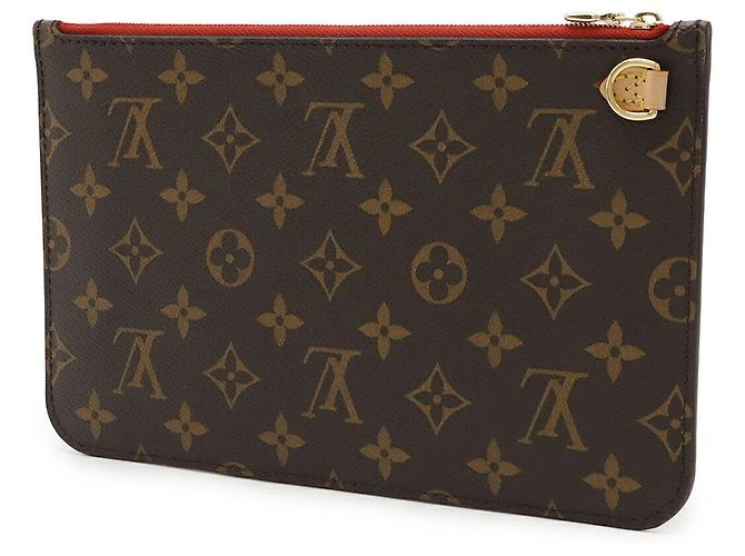 Pochette Neverfull Monogram Louis Vuitton Rosso - vista 2