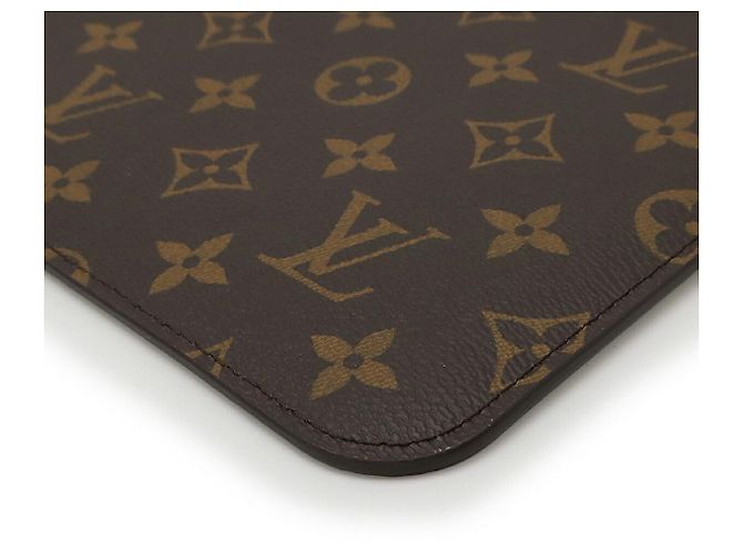 Pochette Neverfull Monogram Louis Vuitton Rosso - vista 3