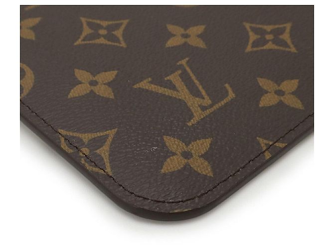 Pochette Neverfull Monogram Louis Vuitton Rosso - vista 3