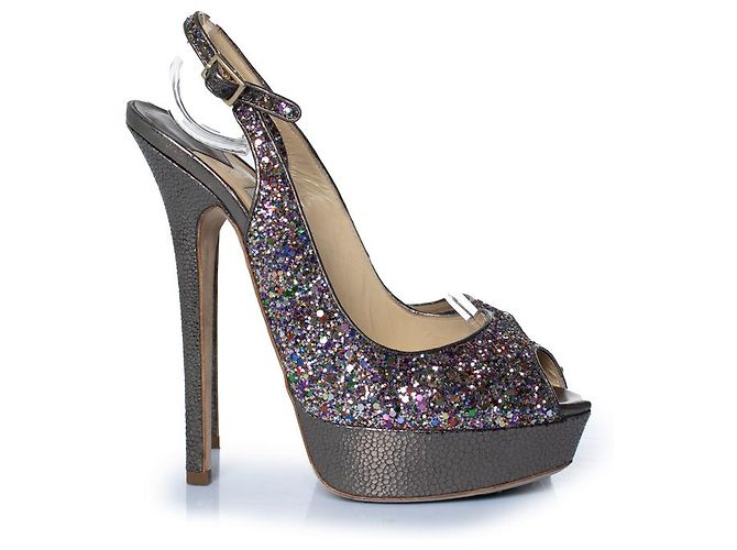 Décolleté glitter Jimmy Choo Multicolore - vista 5