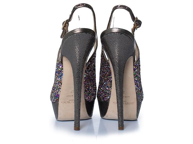 Décolleté glitter Jimmy Choo Multicolore - vista 6