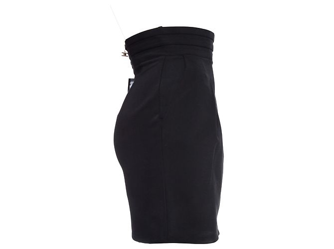 Falda lápiz negra Elisabetta Franchi. Negro - vista 3