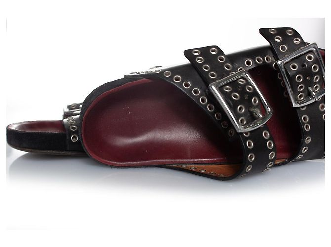 Sandali Dad Isabel Marant Nero - vista 7