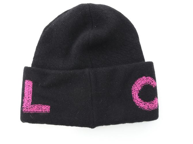 Timeless Cappello in lana e cashmere Chanel Nero - vista 3