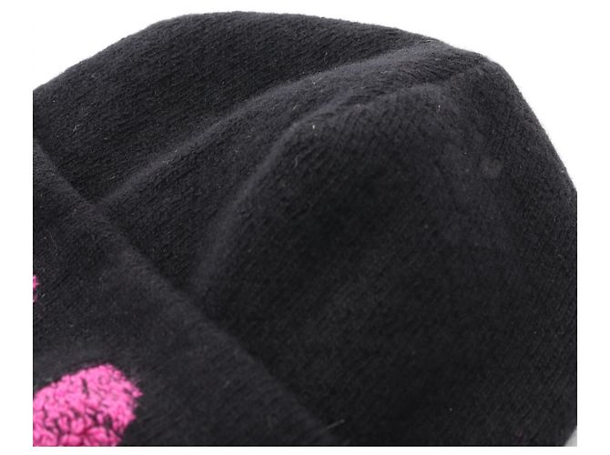 Timeless Cappello in lana e cashmere Chanel Nero - vista 7