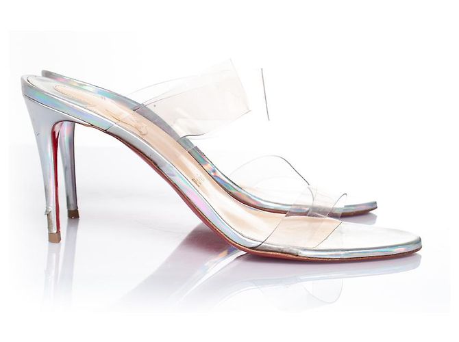 Sandali iridescenti Just Nothing di Christian Louboutin Metallico - vista 5