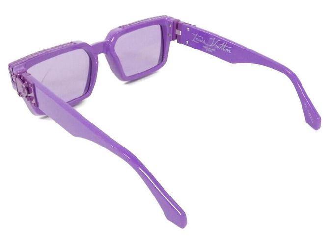 Occhiali da sole Louis Vuitton 1.1 Millionaire Porpora - vista 3
