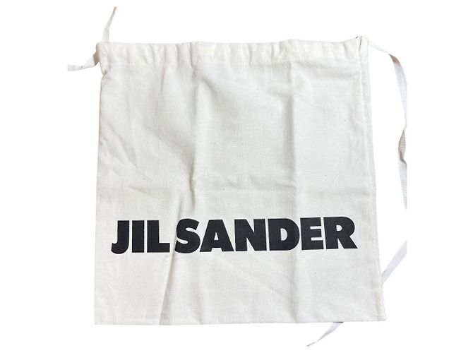 Borsa a spalla in pelle con tasca piatta Jil Sander - vista 9