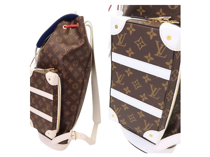 Sac à dos Christopher Soft Trunk Monogram Louis Vuitton Édition Limitée Marron - vue 2