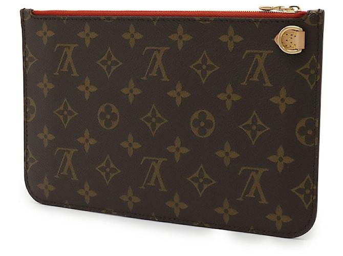 Pochette Neverfull Monogram Louis Vuitton Rosso - vista 2