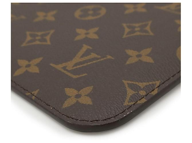 Pochette Neverfull Monogram Louis Vuitton Rosso - vista 3