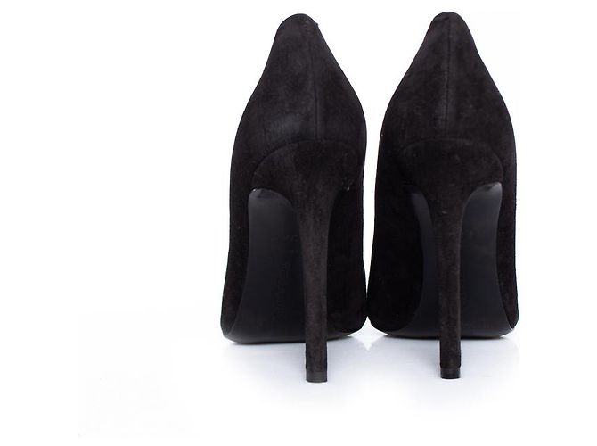 Décolleté in suede nero Stella Luna - vista 6