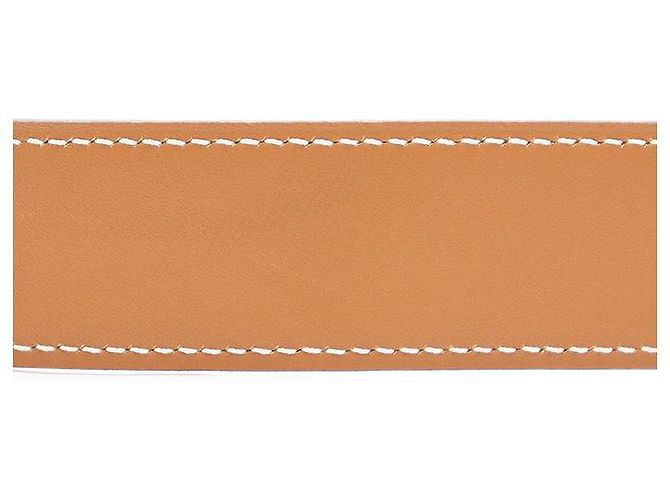 Constance Ledergürtel von Hermès Braun - Ansicht 4