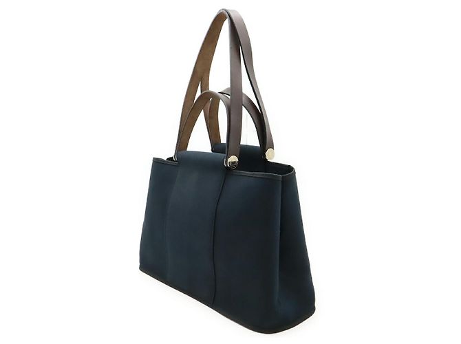 Borsa 2 in 1 in pelle Toile Officier Cabag Elan PM di Hermès Nero - vista 2