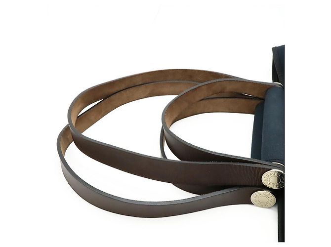 Borsa 2 in 1 in pelle Toile Officier Cabag Elan PM di Hermès Nero - vista 5
