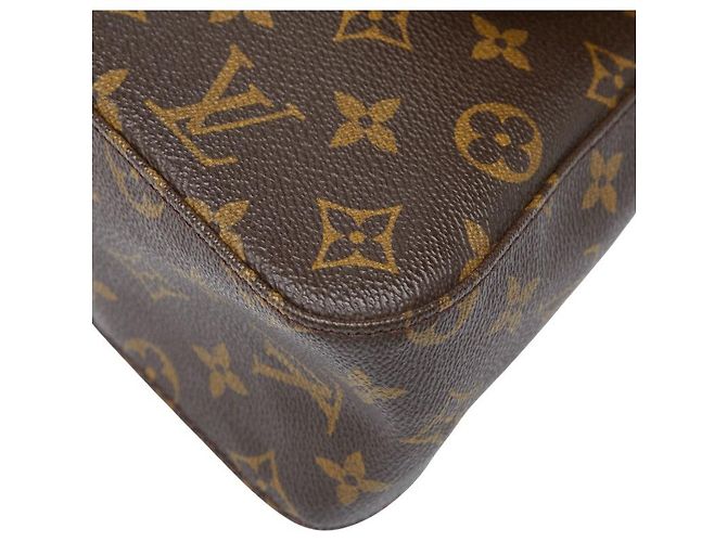 Borsa a Spalla Mini Looping Monogram Louis Vuitton Metallico Bronzo - vista 4