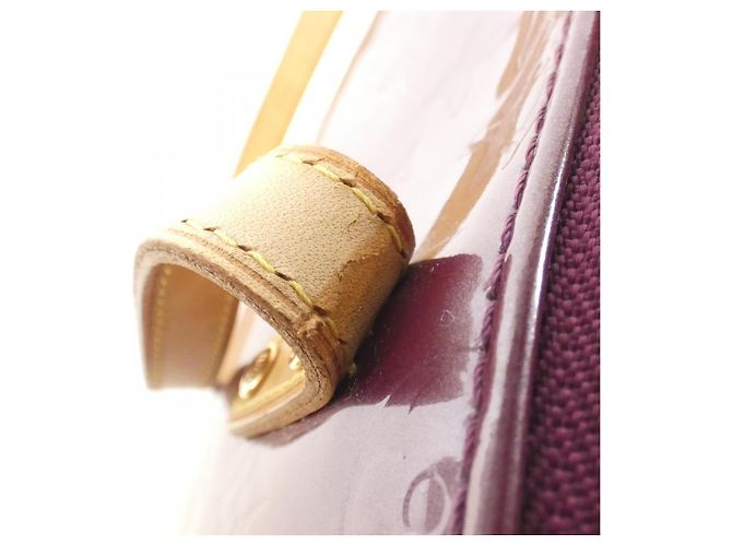 Borsa a Spalla Bellevue Vernis Louis Vuitton Porpora - vista 6