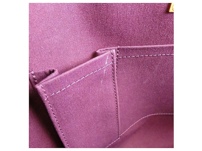 Borsa a Spalla Bellevue Vernis Louis Vuitton Porpora - vista 9