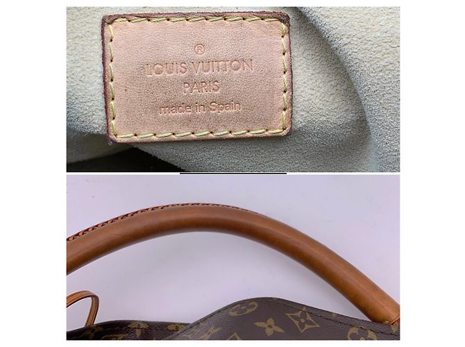 Bolso de Tela Artsy Louis Vuitton Castaño - vista 4