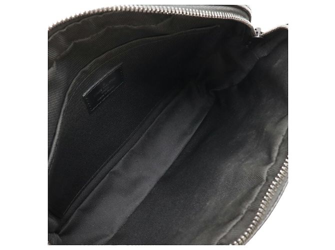 Louis Vuitton Monogram Eclipse Steamer Messenger Bag Black - view 7