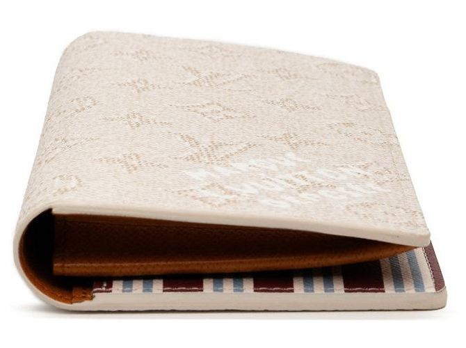 Portafoglio Lungo Monogram Brazza Louis Vuitton Bianco - vista 3