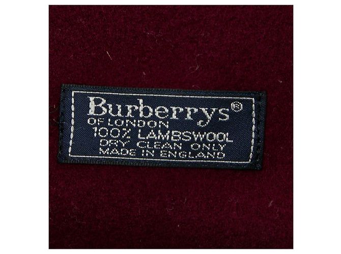 Bufanda de lana Burberry Castaño - vista 7