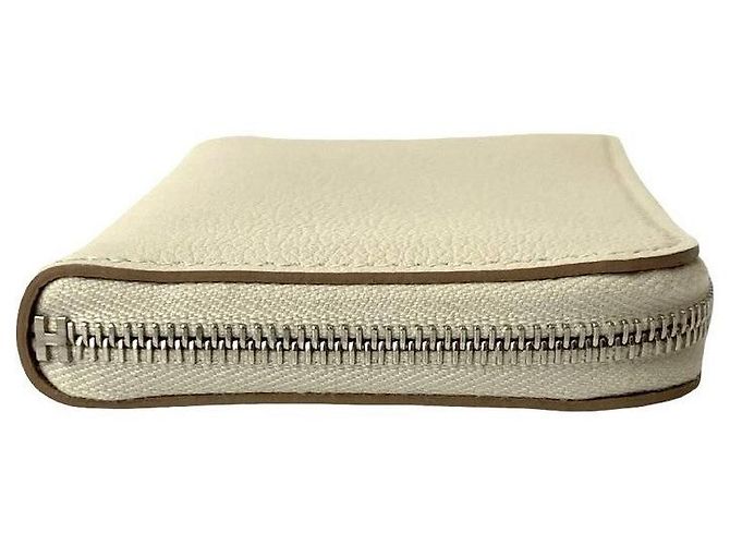 Estuche de cuero Zip and Go de Hermès Blanco - vista 6
