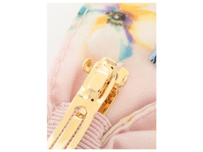 Bow Prada Fermaglio per capelli a forma di fiocco floreale rosa - vista 4