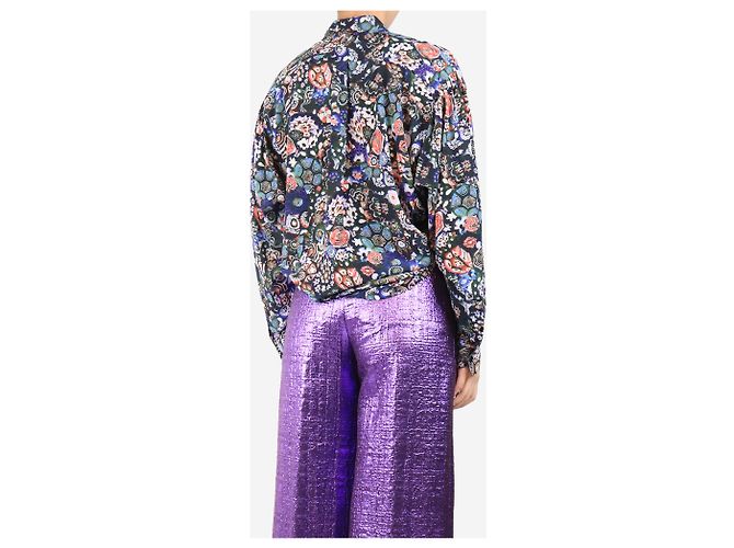 Isabel Marant Bunte Blumenbluse - Größe UK 10 Mehrfarben - Ansicht 2