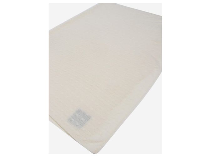 Ralph Lauren Set da viaggio in cashmere crema con sciarpa e maschera per gli occhi Crudo - vista 2