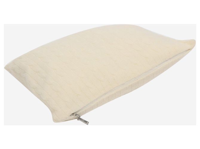 Ralph Lauren Set da viaggio in cashmere crema con sciarpa e maschera per gli occhi Crudo - vista 4