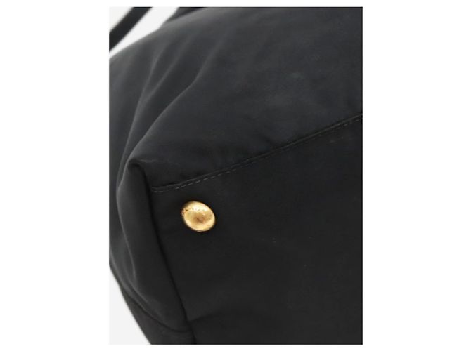 Prada Borsa tote in nylon nero 2 in 1 - vista 15