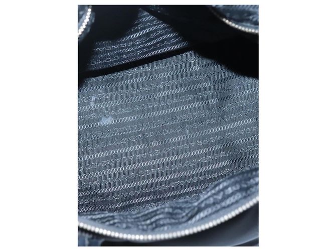 Prada Borsa tote in nylon nero 2 in 1 - vista 19