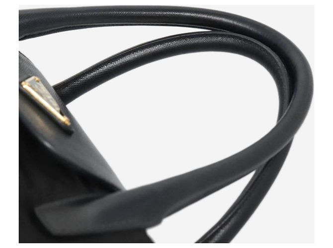 Prada Borsa tote in nylon nero 2 in 1 - vista 8
