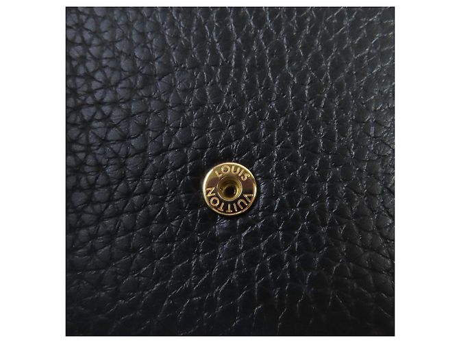 Portafoglio Bifold Compatto Taurillon Clemence Louis Vuitton Nero - vista 10