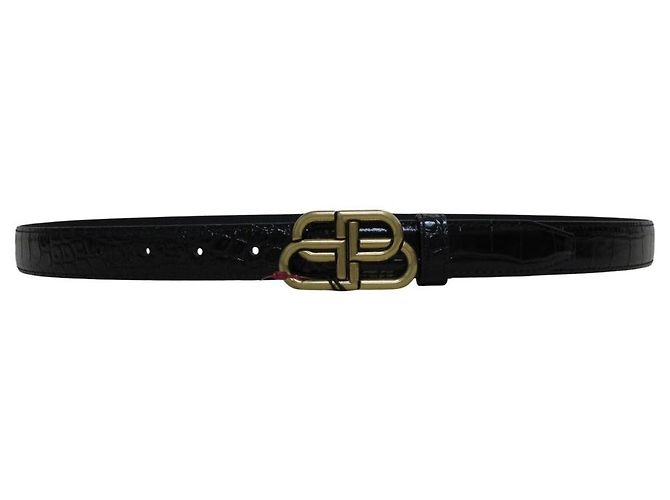 Everyday Balenciaga BB Thin Belt Ledergürtel - Ansicht 2