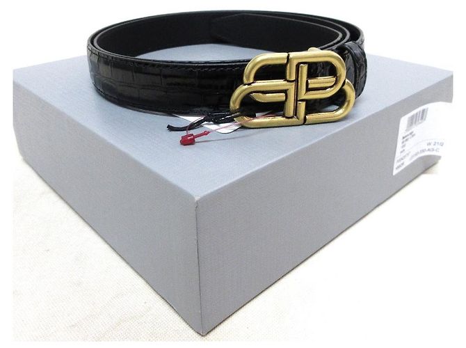 Everyday Balenciaga BB Thin Belt Ledergürtel - Ansicht 7