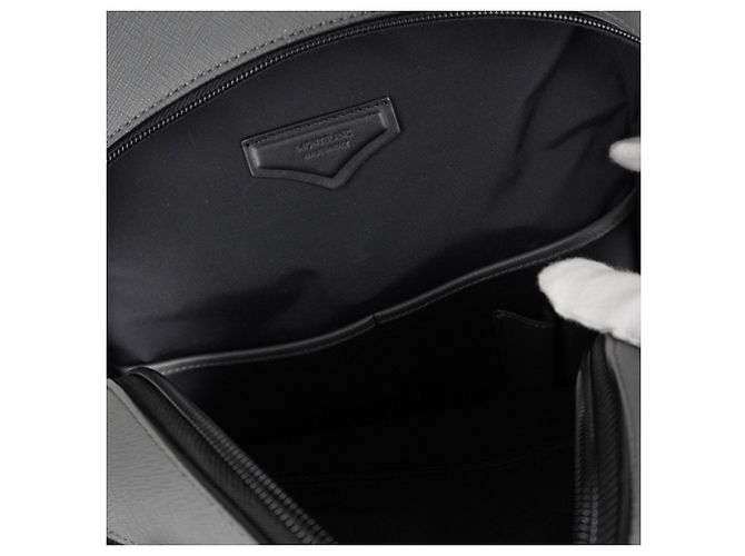 Montblanc Grey Medium Sartorial Backpack - view 7