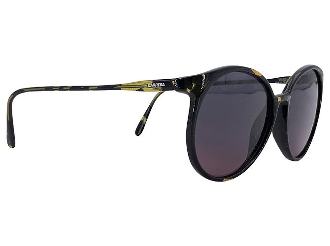 Occhiali da sole in plastica vintage Carrera Nero - vista 2