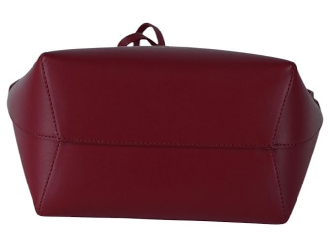Mini borsa a secchiello in pelle rossa Mansur Gavriel Rosso - vista 4