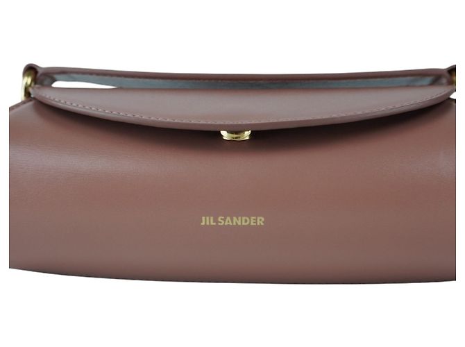 Borsa a tracolla mini Cannolo marrone Jil Sander - vista 6