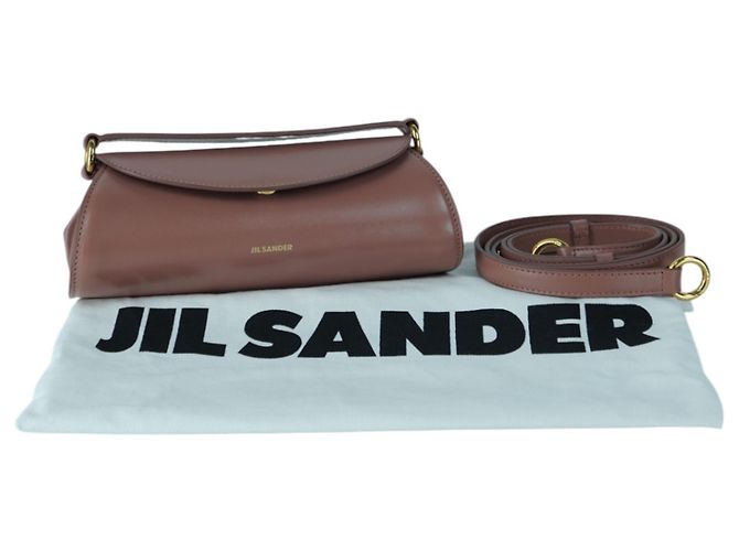 Borsa a tracolla mini Cannolo marrone Jil Sander - vista 9