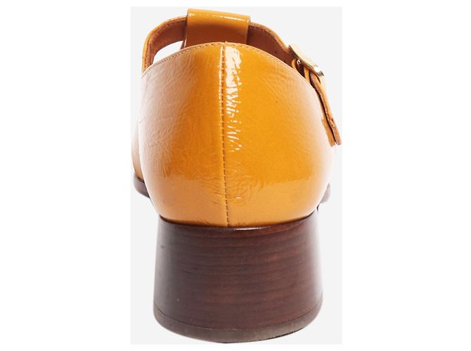 Chie Mihara Mustard Sanchis heeled sandals - size EU 40 - view 3