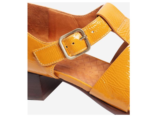 Chie Mihara Mustard Sanchis heeled sandals - size EU 40 - view 4
