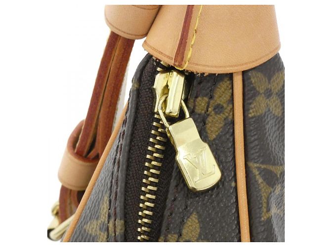 Louis Vuitton Monogram Shoulder Bag Brown - view 5