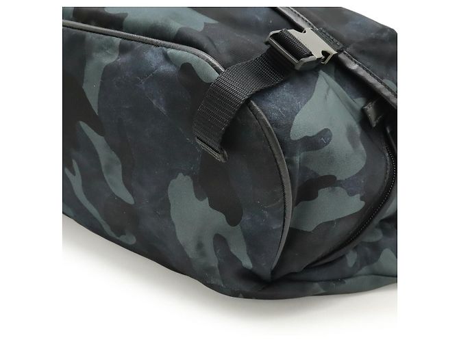 Borsa a tracolla in nylon e pelle Prada Multicolore - vista 3
