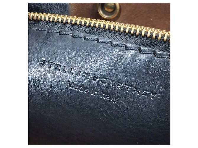 Stella Mc Cartney Borsa Tote Popper Stella McCartney in ecopelle nera Nero - vista 5