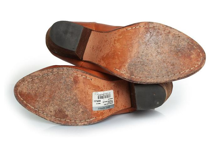 Botines de tobillo con cremallera trasera Newbury de Rag & Bone NY Castaño - vista 7